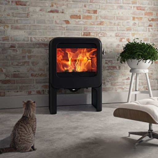 [01.90476.000] POELE A BOIS DOVRE ROCK 350 WB NOIR 7KW