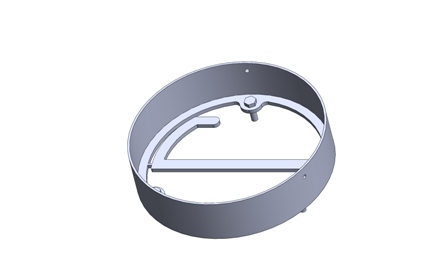 [86003] Raccordement pour buse 180mm interne