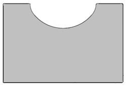 [65212] SKANDERBORG plaque de sol verre SANTO