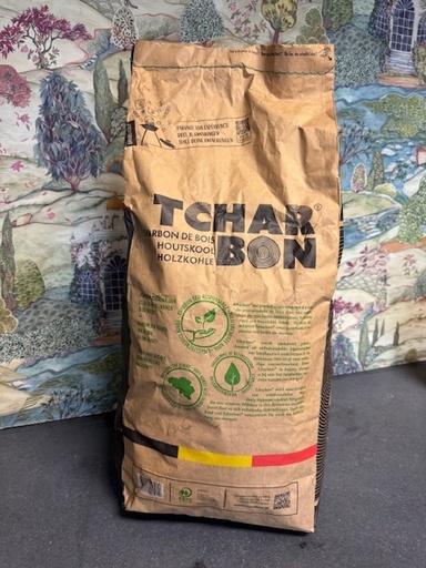 [TCH041] TCHARBON Houtskool sak van 40 L PEFC 70%