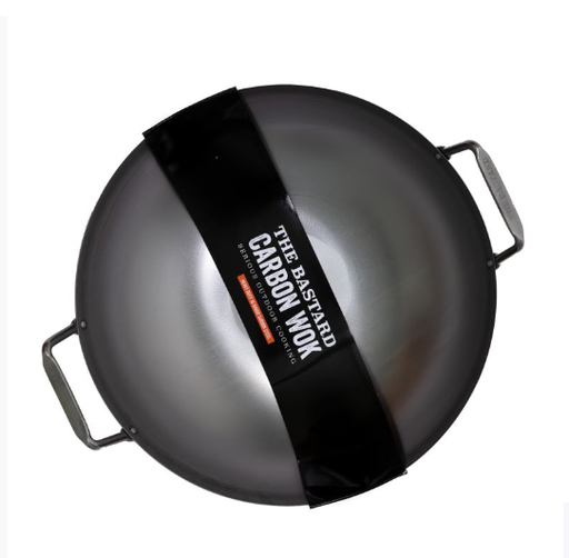 [BB111] Wok en acier au Carbonne The Bastard 