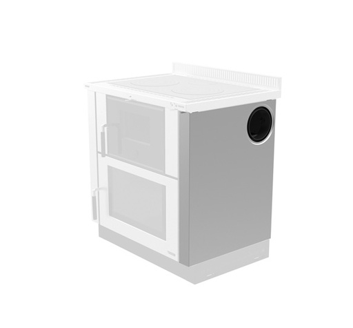 [7026250] Traditional Fianco Inox Con Foro Dx Verona-la Nordica
