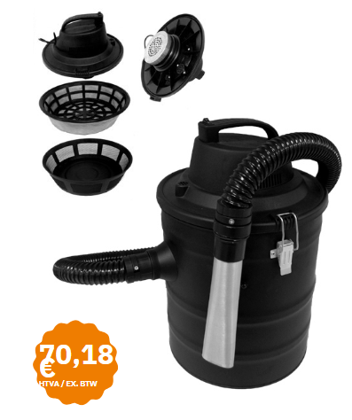[21.06.094.0 Aspirateur] Vide cendres avec moteur 18l