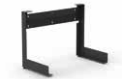 [KIT/STAFFE/SOSP/68] Jolly Mec - Bevestigingsset voor hanghaard QUADRO+ steel 68