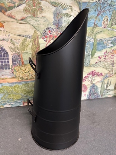 [08-GCH1150] Charbonnière en métal noir