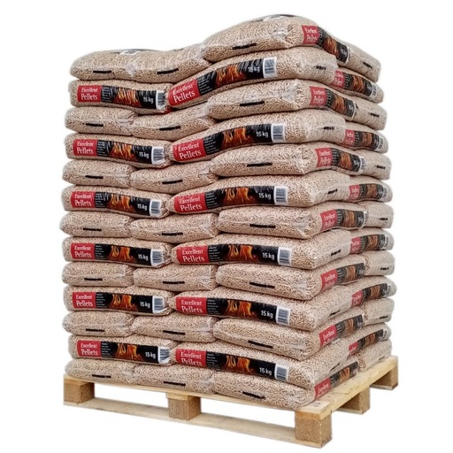 [brule and co pal pellets] Palette de 65 sacs de pellets LIVR - BRULE AND CO 15 kg 100 % résineux 