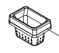 [902336/P] JOLLY MEC Panier à pellets V-Sion préassemblé