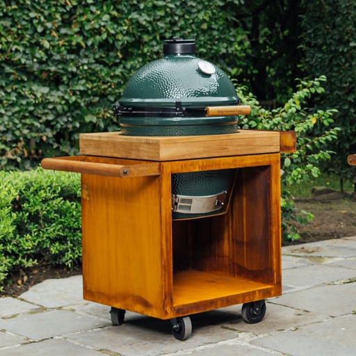 [O-K-T-65-PRO-CC-TB] OFYR - Kamado Table Corten 65 PRO Beton TB