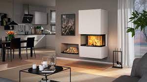 [65095] SPARTHERM -  Varia AS-3RLh-4S, D=200, chamotte noir, cadre massif à 8 côtés