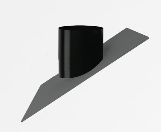 [4014381-nsat] Solin toit en pente 30°/45° avec collet en plomb 1000x700 diam 230 SW inox noir 