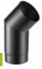 [526872] EUROTIP COUDE 45 LONG AVEC TRAPPE DE VISITE