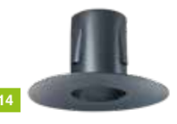 [526882] EUROTIP RACCORD TELESCOPIQUE AVEC ROSACE