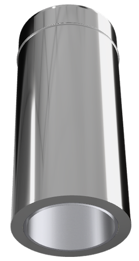 [3060110-NSAT] BERTONCELLO ÉLÉMENT DROIT L. 440 AVEC DÉPART TÉLÉSCOPIQUE Ø100-150mm
