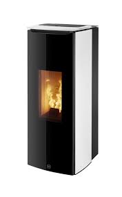 [ODETTE/1/8KW/C/M1]  Jolly Mec -  ODETTE SORTIE FUMÉES SUPÉRIEURE CONCENTRIQUE - Céramique blanc