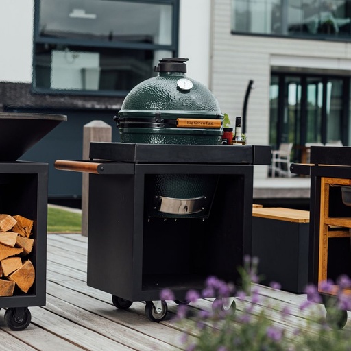 [O-K-T-B-65-PRO-CC-TB] OFYR- Kamado Table Black 65 PRO Béton The Bastard