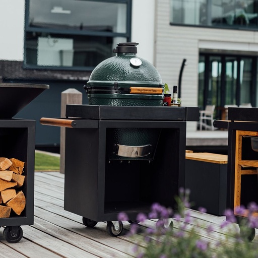 [O-K-T-B-65-PRO-CC-BGE] OFYR- Kamado Table Black 65 PRO Béton BGE