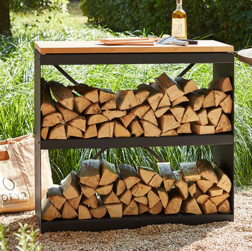 [WSB-D] OFYR Wood Storage Black Dressoir