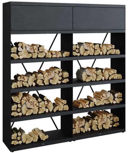 [WSB-200] OFYR Wood Storage Black 200