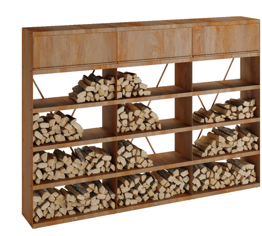 [WS-300] OFYR Wood Storage Corten 300