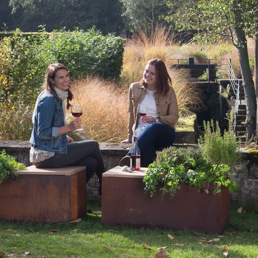 [HG-B] OFYR Herb Garden Bench Corten