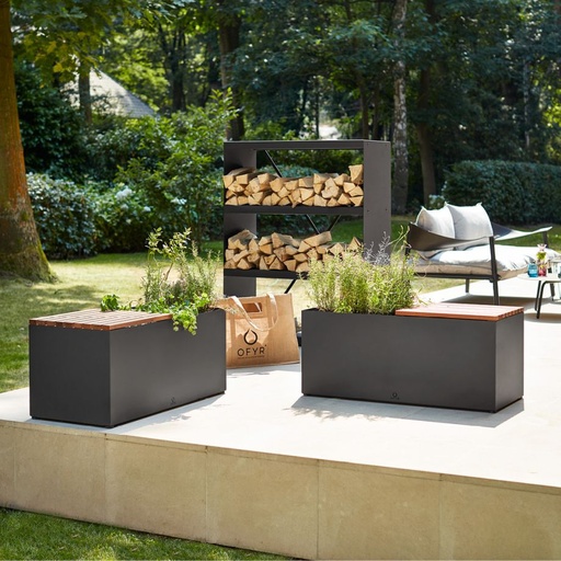 [HG-BB] OFYR Herb Garden Bench Black