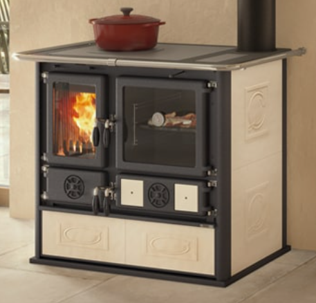 [7015201]  Extraflame - ROSA 5.0 CERAMICA PANNA