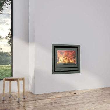 [MO2070G106] FOGO MONTANHA Cadre pour un insert à bois 4C 45mm E601 GRIS