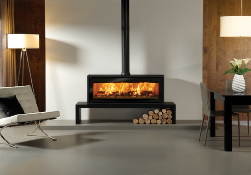 [RVFST-3EU] Stovax - Studio 3 Freestanding, Bois