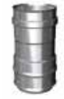 [100897] RACCORD RIGIDE SUR FLEXIBLE Ø150