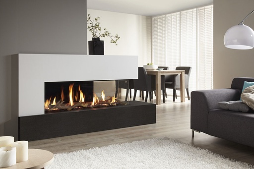 [47704] DRU - Metro 130XT/2 RCH droite, lisse-noir, vitre-CV, propane G31