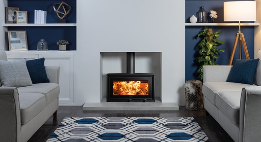 [726-175] Stovax - Studio Air 1 Freestanding, Bois ECO A