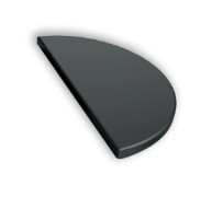 [BB725] The Bastard Half Moon Stone Black Large