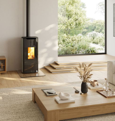 [MIRO/7]  Jolly Mec -  MIRO T-WIN 6,8 kW - 8,2 kW Habillage Elegance en Verre Stardust