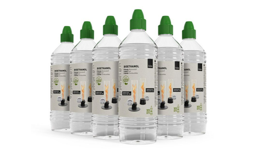 [00525]  Hofats - Bioethanol Liquid Fuel 1l Bottle | Six-Pack